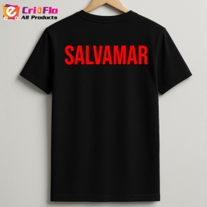Tricou SALVAMAR, Personalizat | Unisex Dama si Barbat, Negru - Img 2