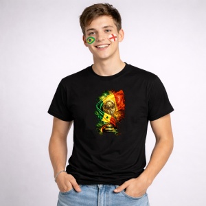 Tricou Senegal World Cup Fifa 2026, din bumbac 100%, tricou negru, Copii | Dama | Barbat - Img 2