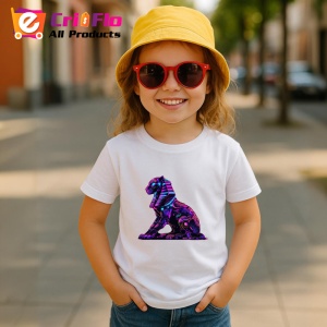 Tricou Sfinx egiptean stil neon pop art Copii | Dama | Barbat - Img 11