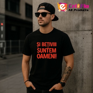 Tricou Si betivii suntem oameni, Copii | Dama | Barbat , tricou negru - Img 7