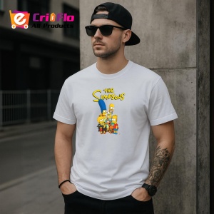 Tricou simpson familia galbena din springfield in diferite ipostaze comice, Copii | Dama | Barbat - Img 4