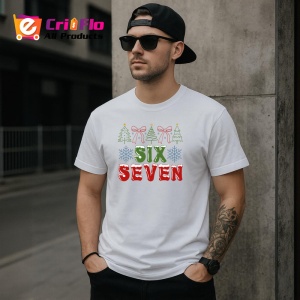 Tricou SIX SEVEN 67 Brazi Decorativi, din bumbac 100%, tricou alb, Copii | Dama | Barbat - Img 3
