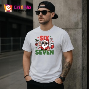Tricou SIX SEVEN 67 Numar Festiv Palarie 2, din bumbac 100%, tricou alb, Copii | Dama | Barbat - Img 3