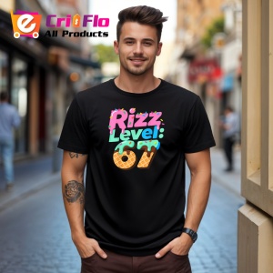 Tricou SIX SEVEN 67 Number Duo Blue Style, din bumbac 100%, tricou negru, Copii | Dama | Barbat