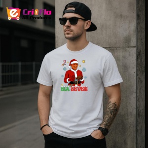 Tricou SIX SEVEN 67 Personaj Horror Craciun, din bumbac 100%, tricou alb, Copii | Dama | Barbat - Img 3