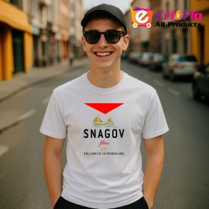 Tricou snagov filtru 20 tigarete superioare design barcuta, Copii | Dama | Barbat - Img 5