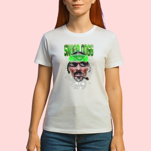 Tricou Snoop Dogg - Cigar Meme Style, muzica Rap / Emo Rap, Dama | Barbat | Copii