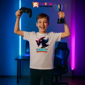 Tricou Sonic Shadow - Univers Intunecat Copii | Dama | Barbat
