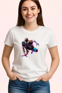 Tricou Spiderman in stil graffiti portret artistic Copii | Dama | Barbat - Img 3