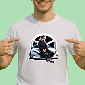 Tricou Still Cool Mazda Car | Unisex Dama si Barbat