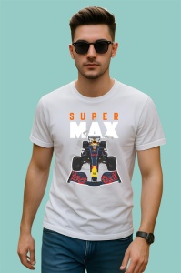 Tricou Super Formula Masina Monopost Red Bull Arta Digitala Formula 1, Copii | Dama | Barbat - Img 2