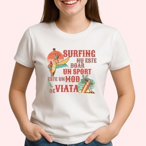 Tricou Surfing nu este doar un sport este un mod de viata - Copii | Dama | Barbat - Img 3