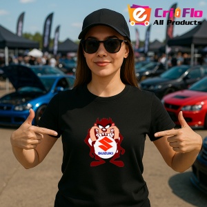 Tricou Suzuki Tazz Zambeste Amenintator | Unisex Dama si Barbat