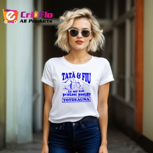 Tricou tata si fiu cei mai buni prieteni pentru totdeauna, Copii | Dama | Barbat - Img 7
