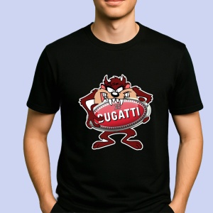 Tricou Tazz Cu Logo Bugatti | Unisex Dama si Barbat