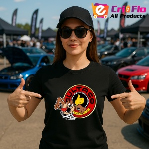 Tricou Tazz Vartej Cu Logo Bultaco 2 | Unisex Dama si Barbat - Img 2
