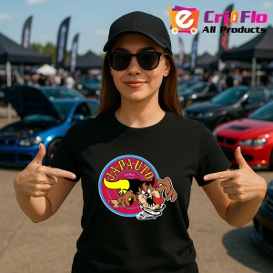 Tricou Tazz Vartej Cu Logo Japauto 2 | Unisex Dama si Barbat