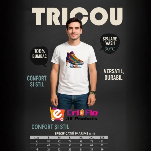 Tricou Tenesi Curcubeu - Copii | Dama | Barbat - Img 8