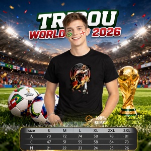 Tricou Thomas Muller Germany World Cup Fifa 2026 V9, din bumbac 100%, tricou negru, Copii | Dama | Barbat - Img 6