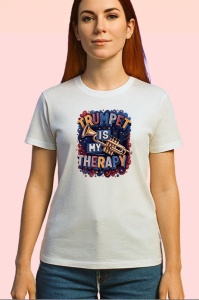 Tricou Trumpet Is My Therapy, Copii | Dama | Barbat