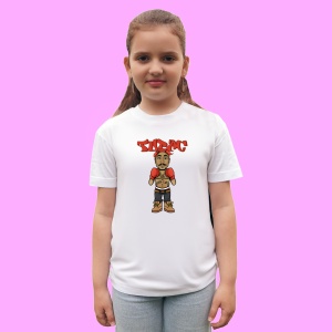 Tricou Tupac Cartoon Boxer, muzica INDIE, Dama | Barbat | Copii - Img 3