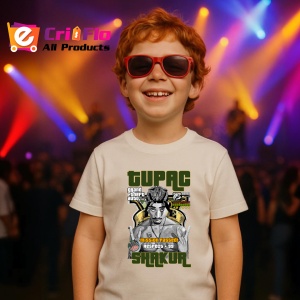 Tricou Tupac GTA Crown, muzica Rap, Dama | Barbat | Copii - Img 12