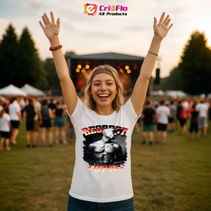 Tricou Tupac Respect Shirtless, muzica Rap, Dama | Barbat | Copii - Img 10