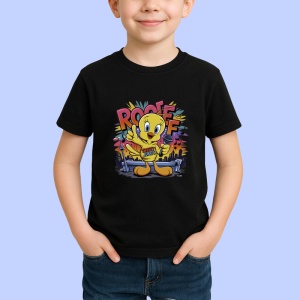 Tricou Tweety rooff freestyle microfon pe scena urbana Copii | Dama | Barbat Barbat - Img 5