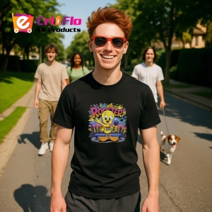 Tricou Tweety Rooster – Microfon și soare, look fresh Copii | Dama | Barbat Barbat - Img 27