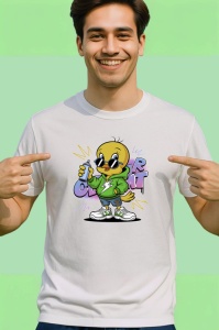 Tricou Tweety Urban – Chill Out Style Copii | Dama | Barbat Barbat - Img 2