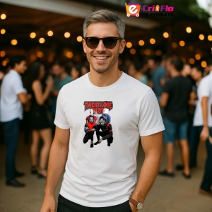 Tricou Twenty One Pilots, muzica (Comedie / Rap ironic), Dama | Barbat | Copii - Img 4