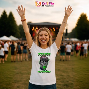 Tricou Tyler, The Creator - Green Drip, muzica Hip-Hop / Pop / Rock, Dama | Barbat | Copii - Img 10