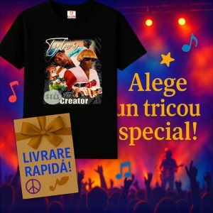 Tricou Tyler, The Creator v1, muzica Hip-Hop / Rap, Dama | Barbat | Copii, Culoare Negru - Img 7