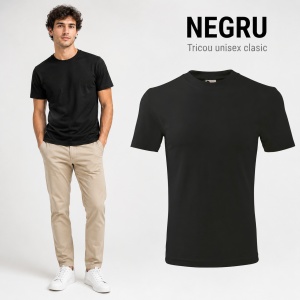 Tricou unisex clasic damă și bărbat Malfini Classic 101, 100% bumbac, 160 g/mp - Img 17