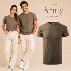 Tricou Unisex Damă / Bărbat Heavy New 137 – 100% Bumbac, Guler Rotund, 200 g/m², XS–5XL - Img 17