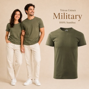 Tricou Unisex Damă / Bărbat Heavy New 137 – 100% Bumbac, Guler Rotund, 200 g/m², XS–5XL - Img 37
