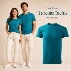 Tricou Unisex Damă / Bărbat Heavy New 137 – 100% Bumbac, Guler Rotund, 200 g/m², XS–5XL - Img 47