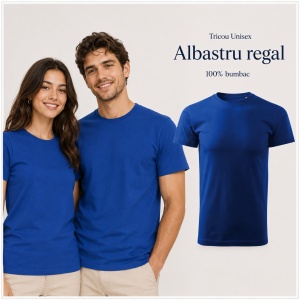 Tricou Unisex Damă/Bărbat Heavy New Free F37 – 100% Bumbac, Label Free, 200 g/m², XS–3XL - Img 14