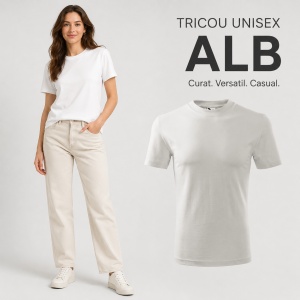 Tricou unisex damă și bărbat Malfini Heavy 110, 100% bumbac, 200 g/mp, S–3XL - Img 20