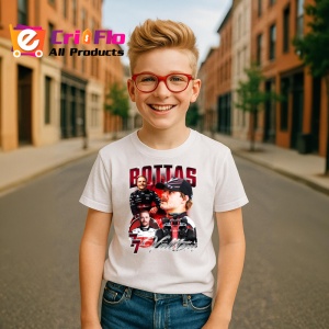 Tricou Valtteri Bottas Portret Masina Echipa Alfa Romeo Formula 1, Copii | Dama | Barbat - Img 6