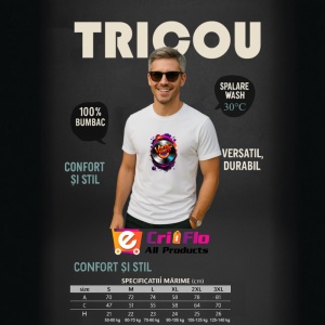Tricou Vinyl Vibes Disc Colorat, Copii | Dama | Barbat - Img 6