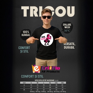 Tricou Who Wants Fata Sportiva Roz, Copii | Dama | Barbat, culoare negru - Img 6