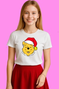 Tricou Winnie Chip Zambitor Cu Caciula Mosului, din bumbac 100% Copii | Dama | Barbat