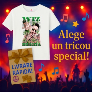 Tricou wiz khalifa jungle, muzica Hip-Hop / Trap, Dama | Barbat | Copii - Img 15