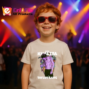 Tricou Wiz Khalifa Taylor Gang, muzica Hip-Hop / Trap, Dama | Barbat | Copii - Img 14