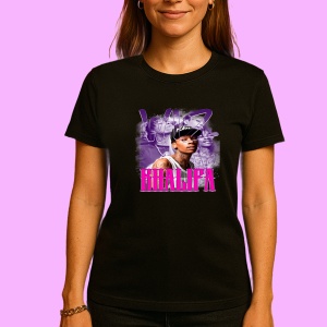 Tricou wiz khalifa violet, muzica Hip-Hop / Trap, Dama | Barbat | Copii, Culoare Negru