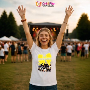 Tricou Wu-Tang Clan - Yellow Logo, muzica Hip-Hop / Trap, Dama | Barbat | Copii - Img 10