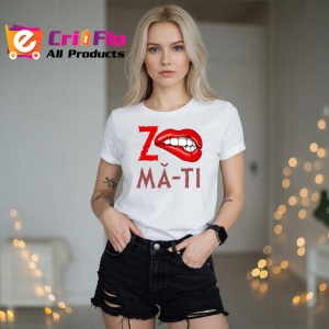 Tricou Z Ma-Ti Buze Rosii Muscate Mesaj Amuzant Ironic, din bumbac 100% , tricou alb pentru Copii | Dama | Barbat - Img 7