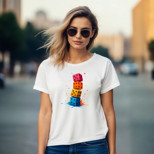 Tricou Zaruri Colorate - Copii | Dama | Barbat - Img 12