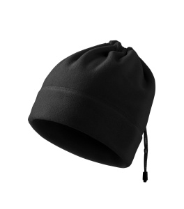Caciula 2 in 1, caciula sau fular de gat de culoare negru